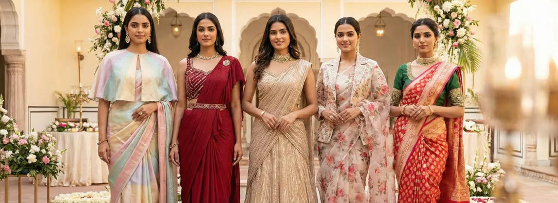 Top 5 Stunning Engagement Saree Styles to Flaunt in 2026